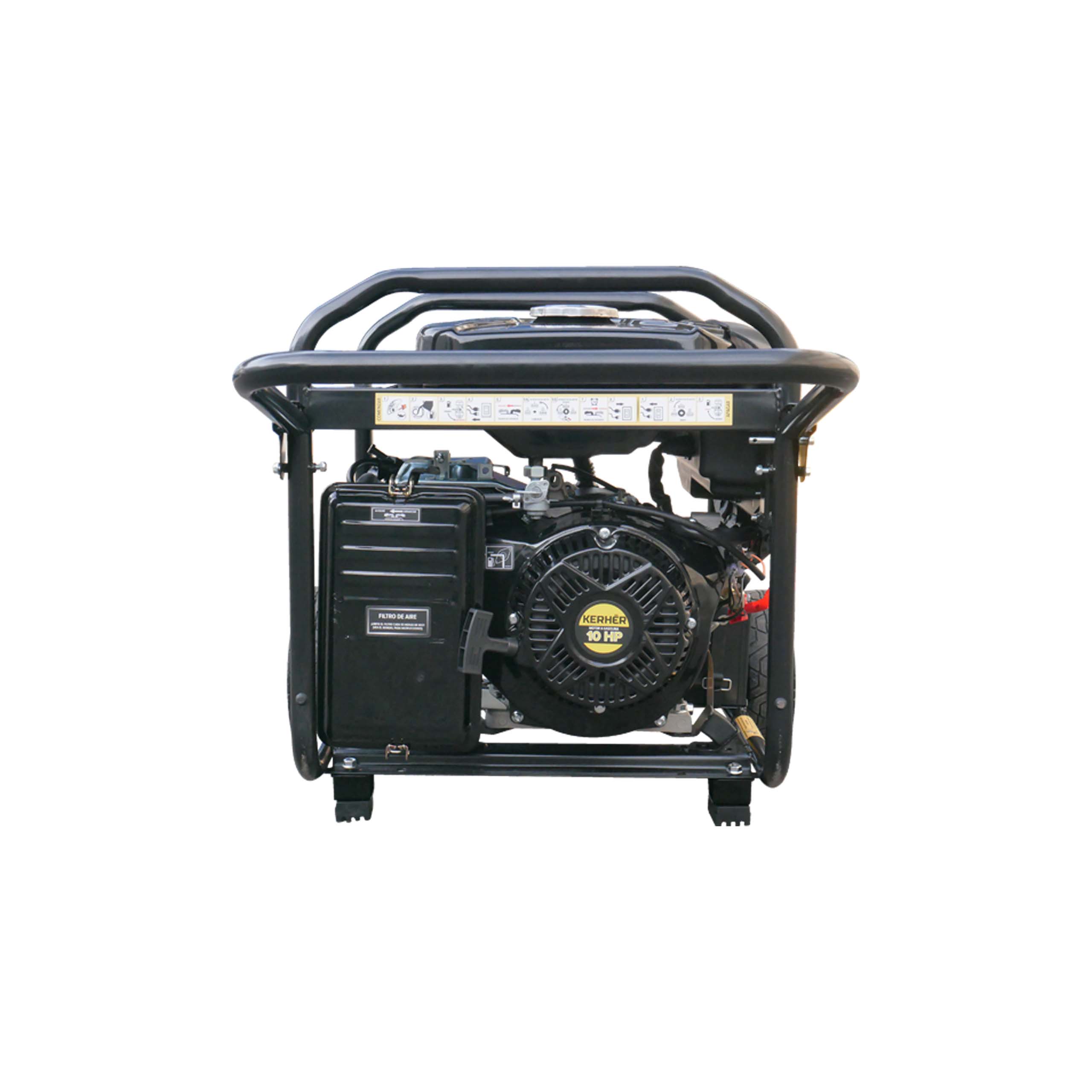 Generador de luz kerher gk6000 5000w c/ukura 10 hp - Imagen 4